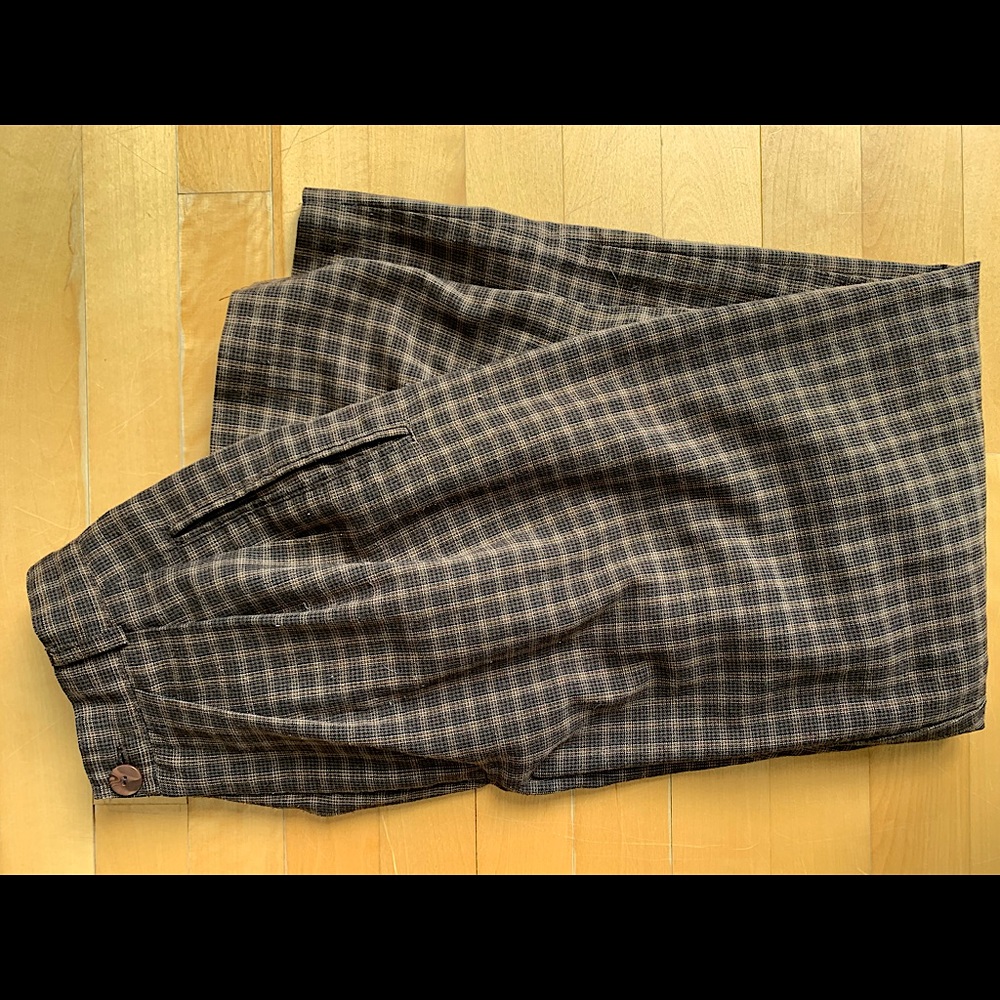 😍 Vintage plaid trousers